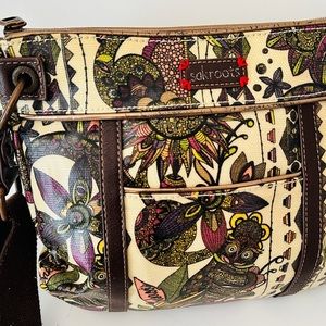Sakroots Owl Peace Cross Body Purse